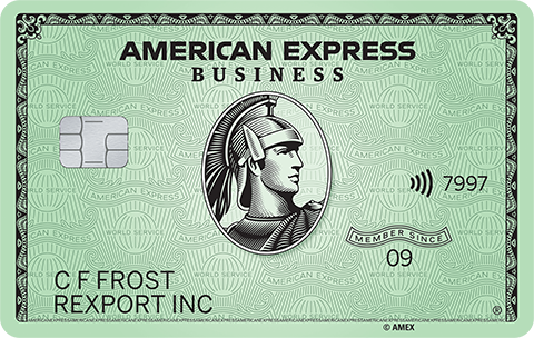 Business Green Rewards Card from American Express Logo