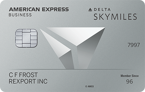 Delta SkyMiles® Platinum Business American Express Card Logo