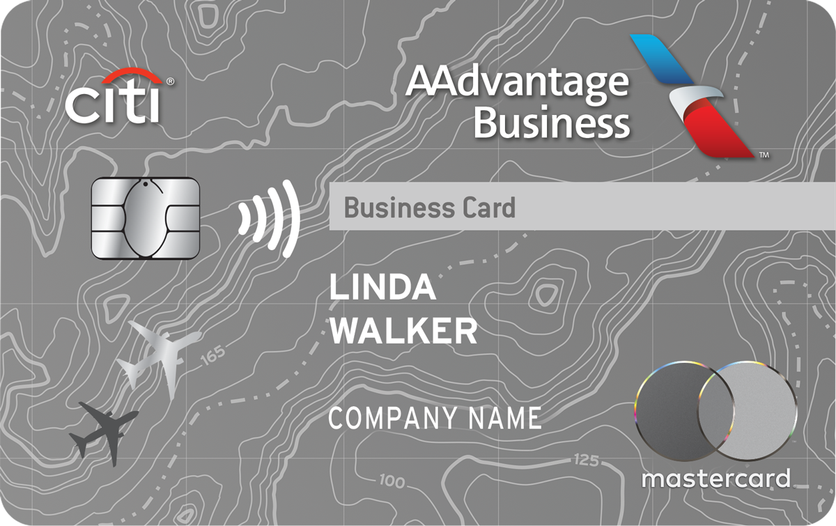 Citi® / AAdvantage Business™ World Elite Mastercard® Logo